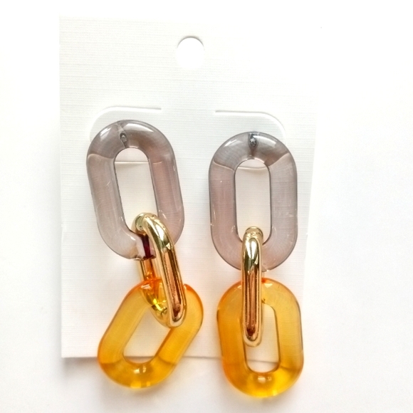 Fashion Jewelry Chain Dangle Earrings - Picture 1 of 5